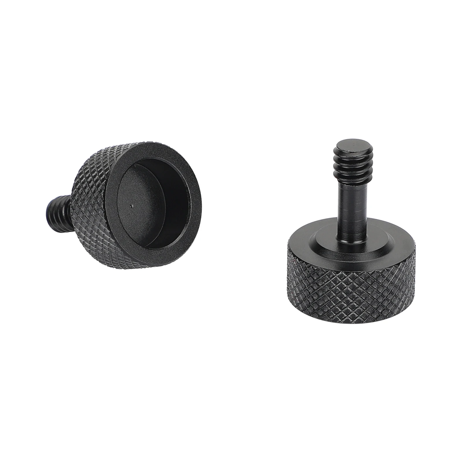 HDRIG 1/4"-20 Thread Thumb Screw Cup Head For DSLR Camera Cage Kit Accessories (A Packet Of 2 Pieces)