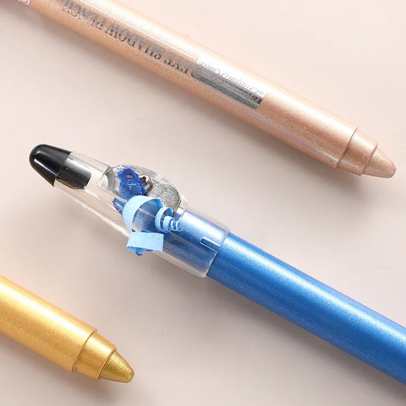 12 Color Highlighter Eyeshadow Pencil Waterproof Glitter Matte Nude Eye Shadow Makeup Pigment Cosmetics Blue White Eyeliner Pen eyeshadow pencil eyeshadow pen matte eyeshadow