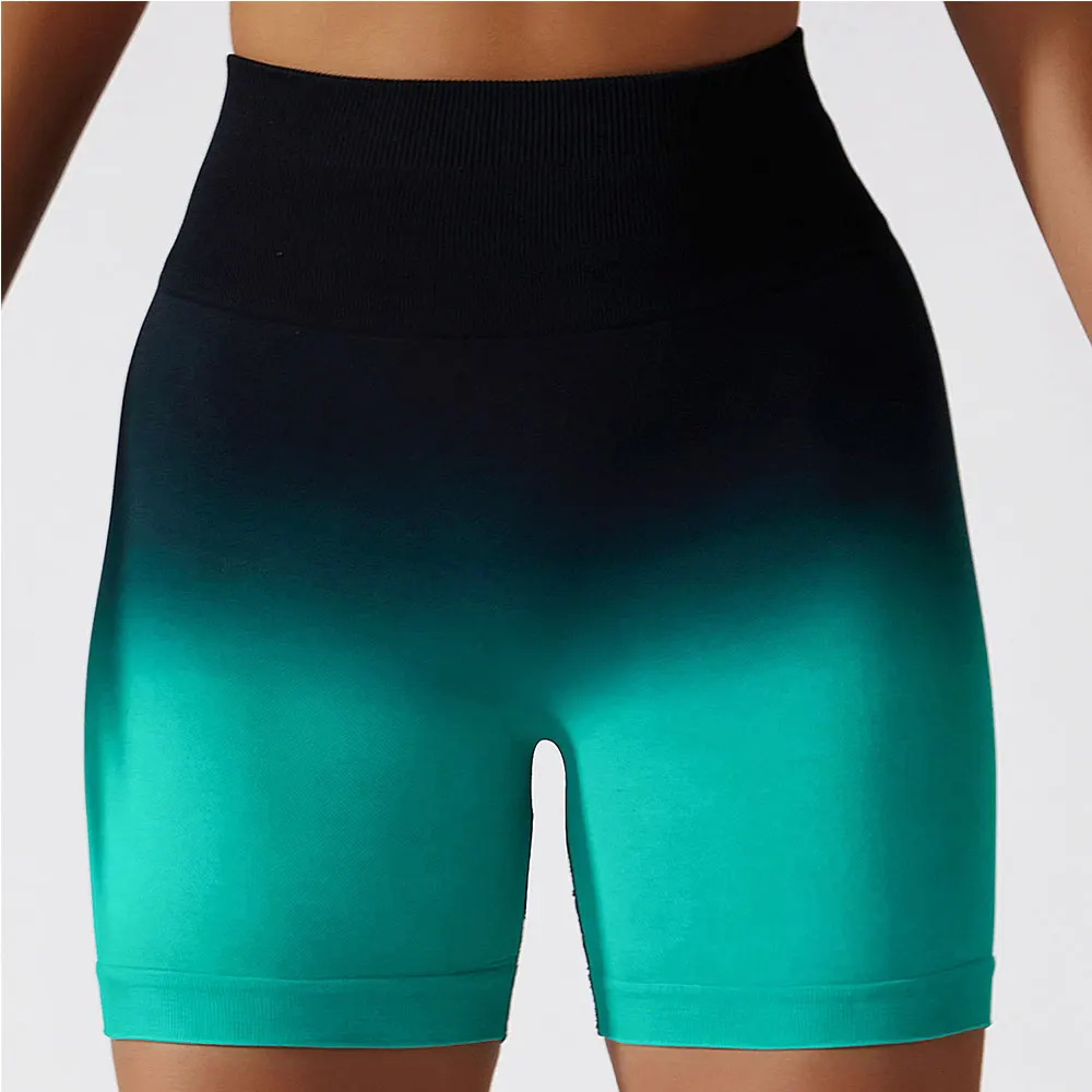 High Waist Workout Shorts Seamless Fitness Yoga Shorts Scrunch Butt Sexy Women Yoga Running Peach Hip Sport Gym Leggings