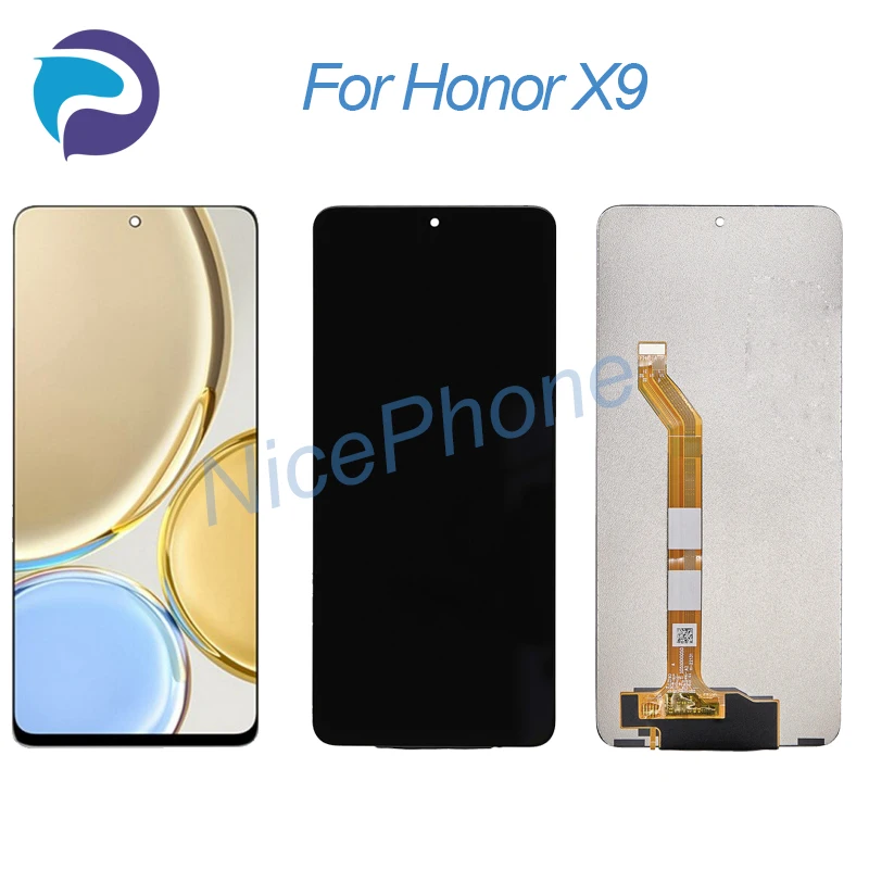 

Для Honor X9 LCD дисплей кодирующий преобразователь сенсорного экрана в сборе Замена 6,81 "X9 экран LCD