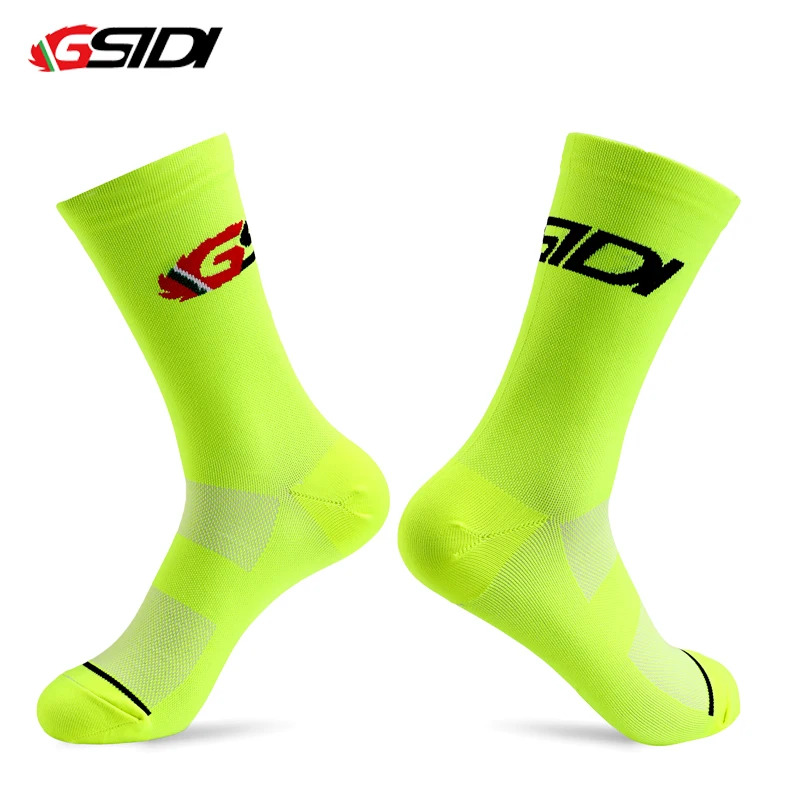 Cycling Socks GSIDI Sports Cycling Socks Men Professional Road Mtb Bike Socks Women Women Outdoor Bike Unisex Basketball