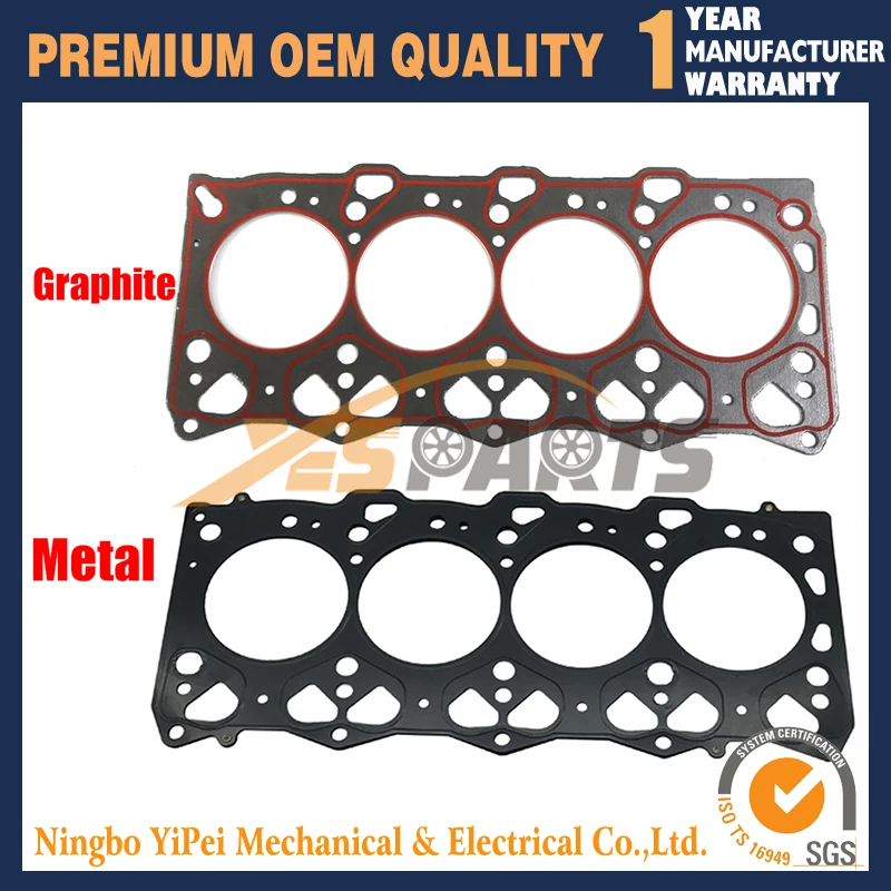 

New 4LE1 Cylinder Head Gasket For ISUZU EX55 ZX55UR ZX55 Excavator Engine Repair