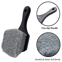 Car Tire Wheel Rim Cleaning Brush Detailing Brushes Wash Towel Universal Wheel Tire Cleaning Tools Auto Accessories 2
