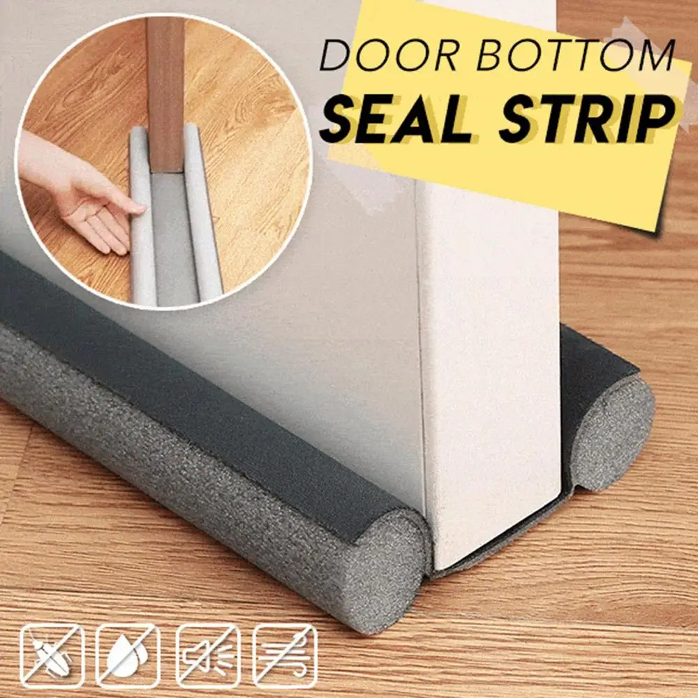 Description Picture 3 of itemUnder Door Seal Door Bottom Noise Blocker Adjustable Door Sweeps Cold Air Stopper Sweep Sliding Door Draft Guard Sound Proof