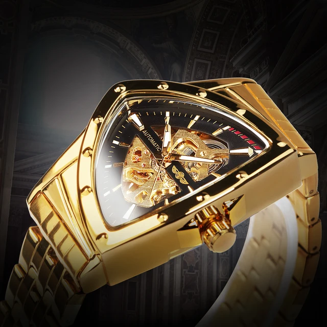 時計 3D big face military watch / gold 3D big face military watch / gold