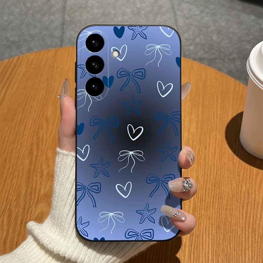 Abstract Art Pattern Soft Matte Silicone Phone Case - High-Quality Bumper Shell
