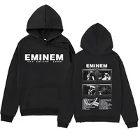 Sudadera con capucha para hombre y mujer, ropa de calle de gran tamaño con estampado de rapero Eminem, Álbum de MúsicaFour seaso 1