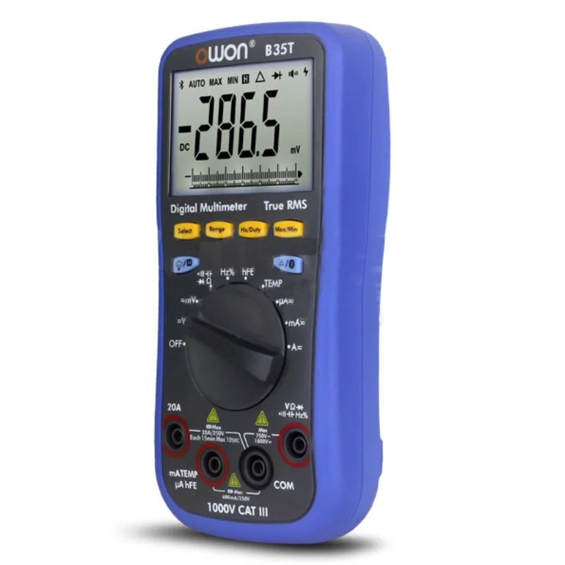 OWON 3(5/6) Full B35T T-RMS Multimeter Bluetooth-compatible Android Apple Datalogger + DMM