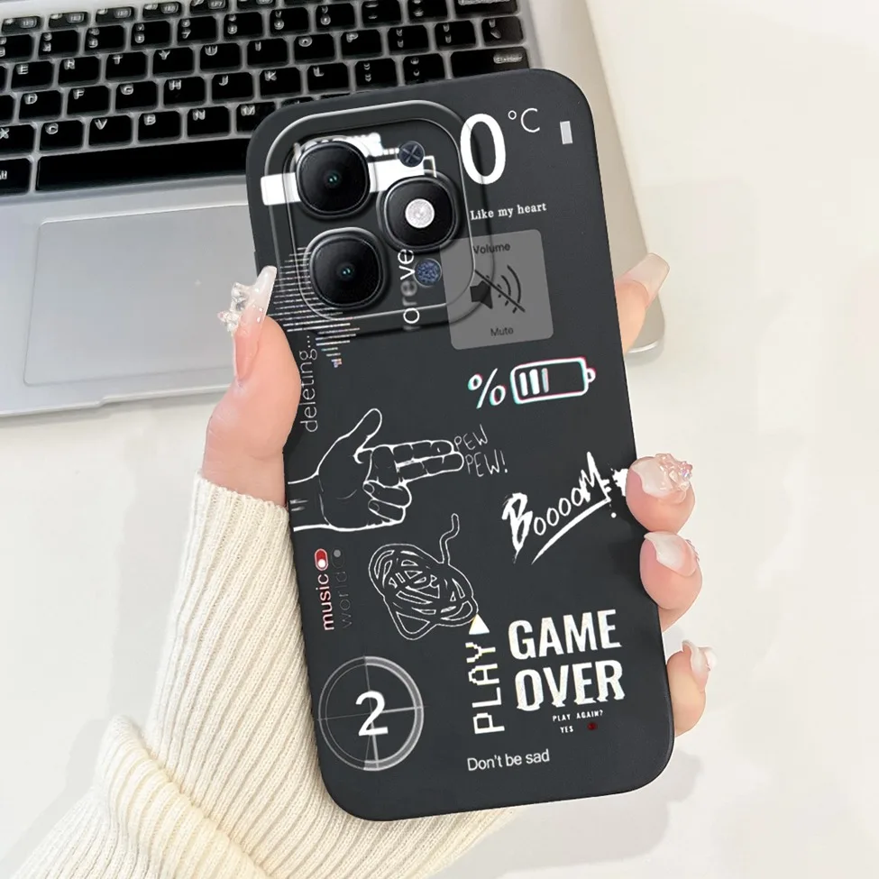 Silicone Luxury Cartoon Painted Shockproof Bumper Case - Fashionable and Durable Phone Cover
