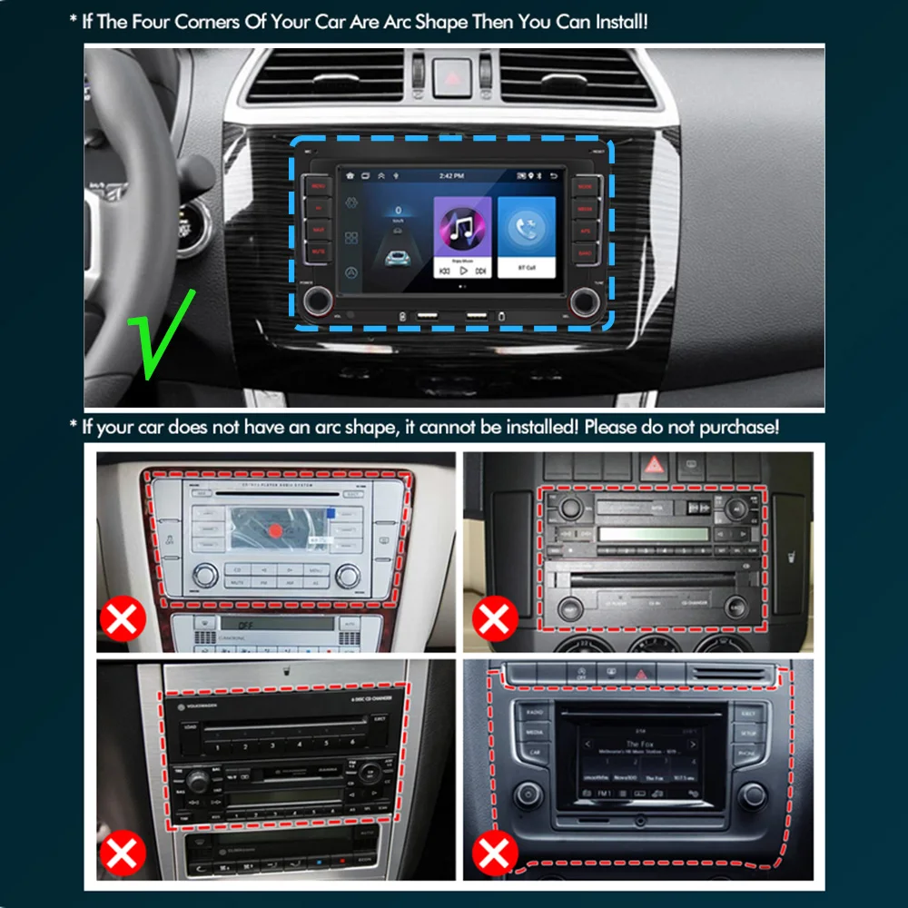 S9b870d6da2e24b8a8e979d21fc2ca109j Android 12 Autoradio Multimedia Player 2Din Car Radio for VW Volkswagen Golf 5 6 Passat B6 Jetta MK5 MK6 Car Intelligent Systems