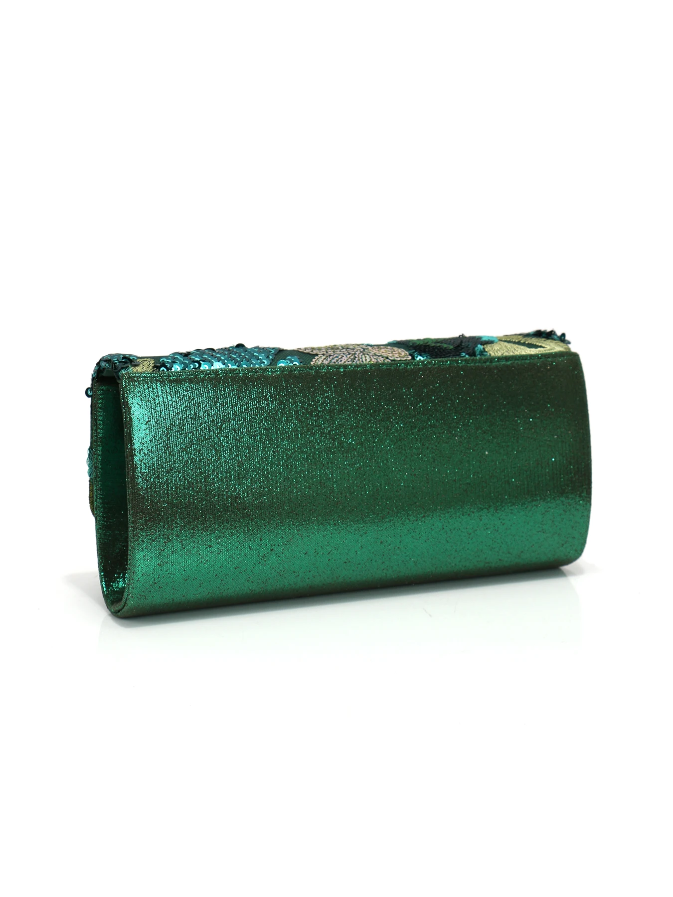 Floral Sequin Embroidery Clutch Bag for Women Party
