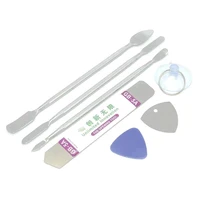 ⭐ 7pcs Metal Spudger Kit Universal Cell Phone Repair Opening Tool Mobile Phone Disassemble Crowbar Steel Pry Phone Hand Tool Set 2
