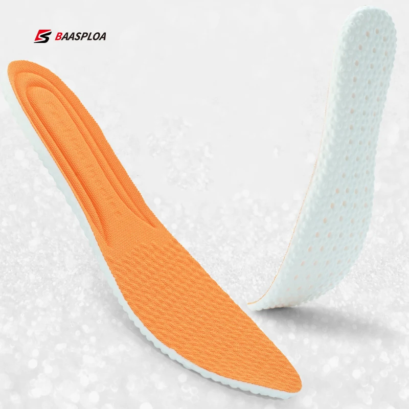 

Men Women Insoles Deodorant Non-Slip Soft Shock Absorption Sport Shoes Pad Breathable Vigorously Sport Insoles Walking Running