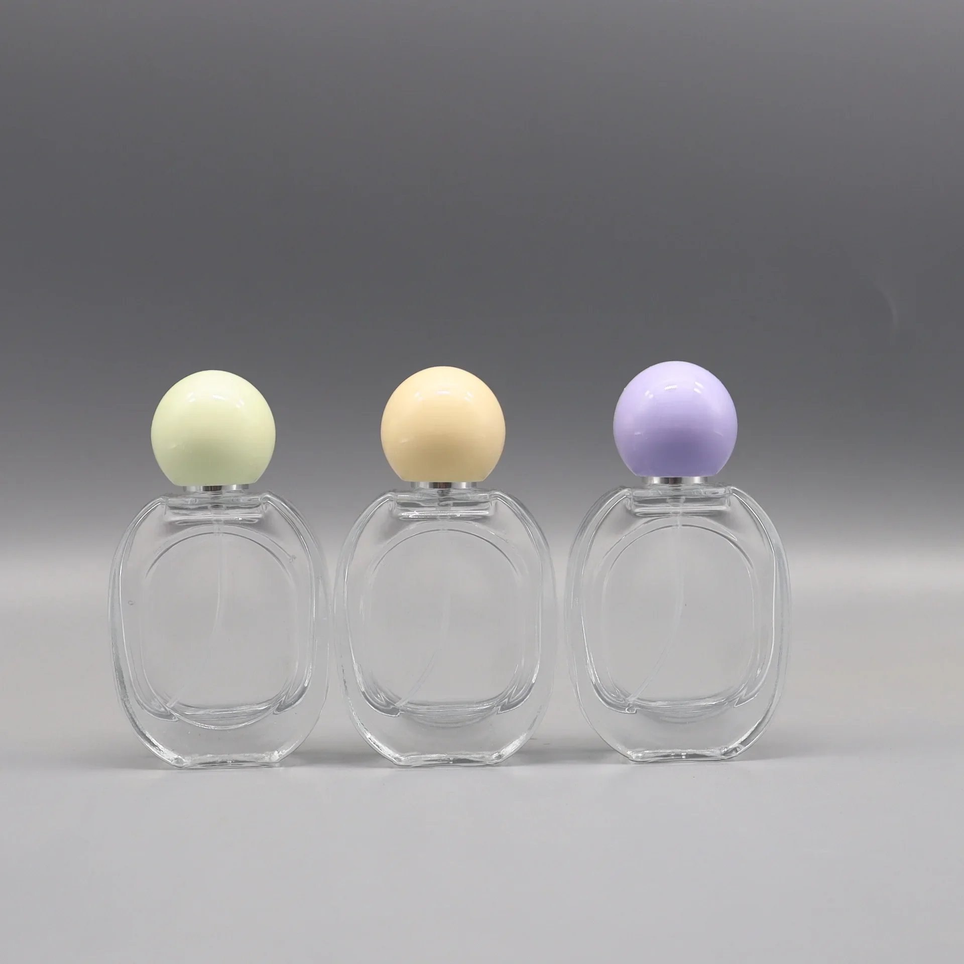 1pc Empty Perfume Bottle 30ml Mini Portable Glass Cosmetics