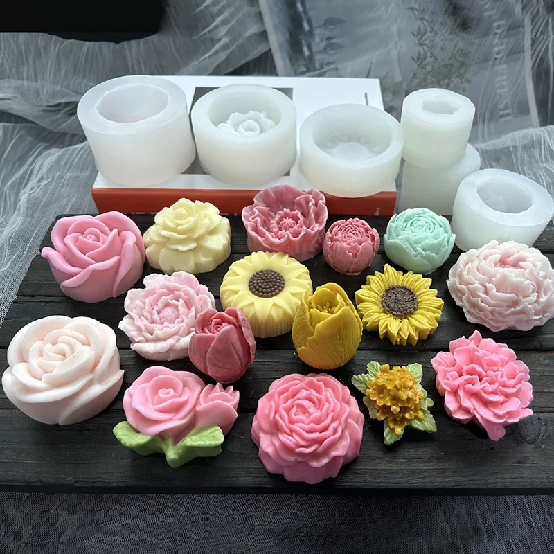 Stampo in silicone Bouquet di Rose – Bottega delle creazioni