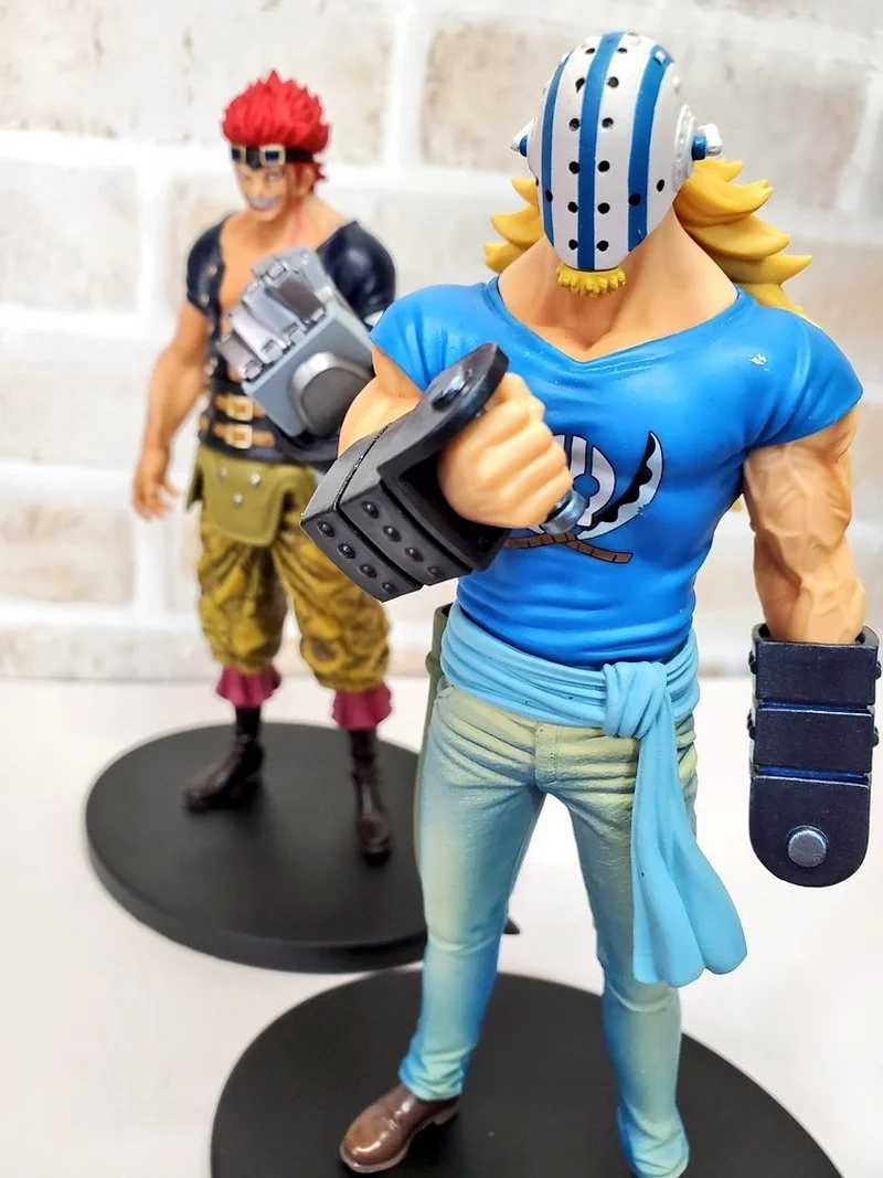 Bandai Original One Piece Anime Figure DXF Land of Wano Eustass 