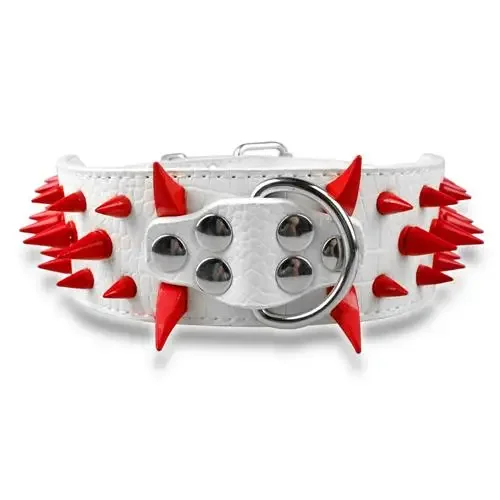 white-red-spike