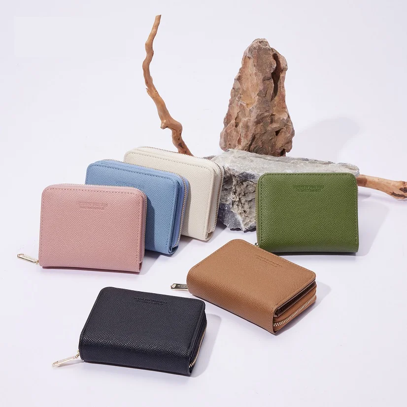 

GPR Short Wallets for Women Free Shipping Korean Style Bifold Purses Fashion Coin Pouch Ladies Card Holders Female Wallet