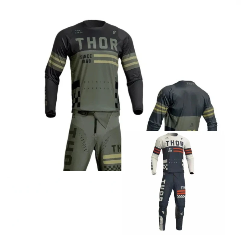 THOR Motorcycle Riding Racing Suit Off-road Mountain Venue Competitive Competition Sweat-absorbing Breathable Four Seasons