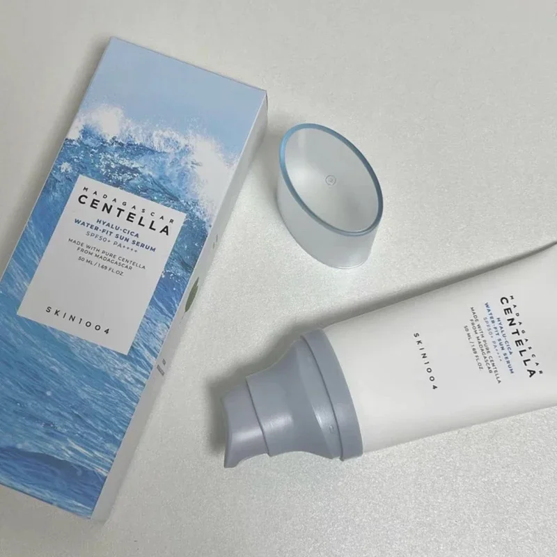 Korean Sunscreen Hyaluronic Waterproof Sunblock Madagascar Pure Plant Essence Sunscreen Sensitive Skin