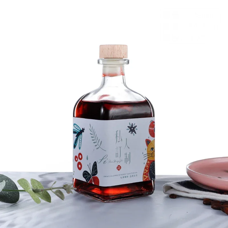 Decanter per whisky in vetro senza piombo a forma quadrata, bottiglia di vetro, bicchieri da Bar, Decanter per vino per liquore, Scotch Bourbon, 100ml  15