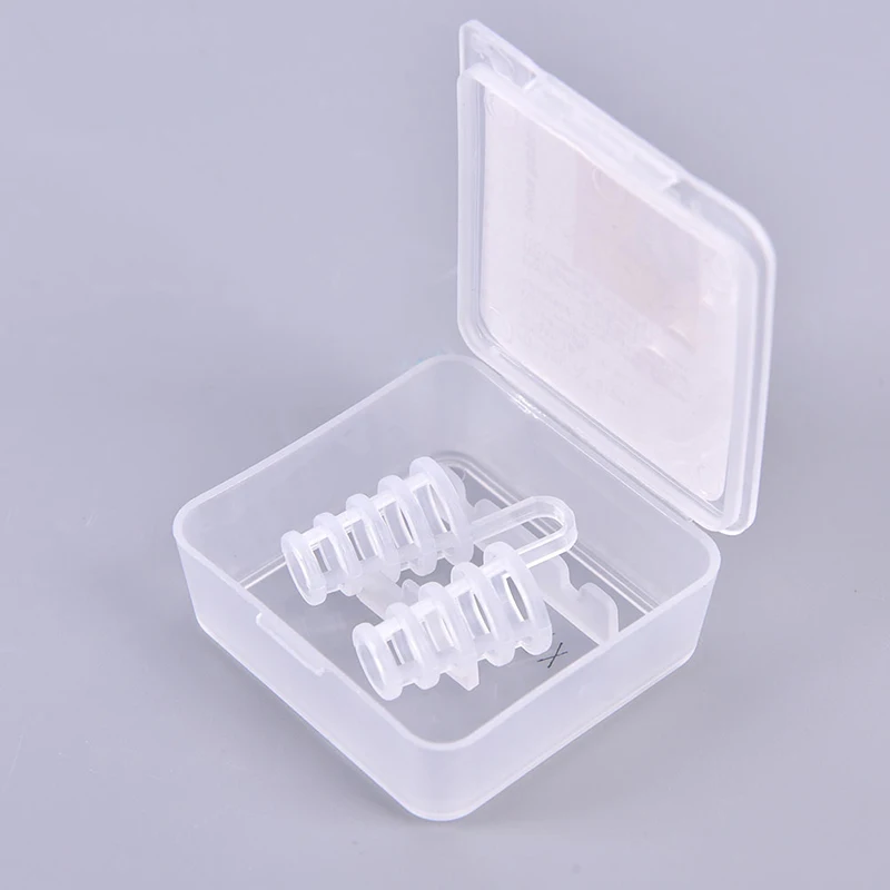 Stop Snoring Nose Clip 1pc Anti Snoring Device Aid Sleeping Soft Safe Silicone Boxed 4 Sizes