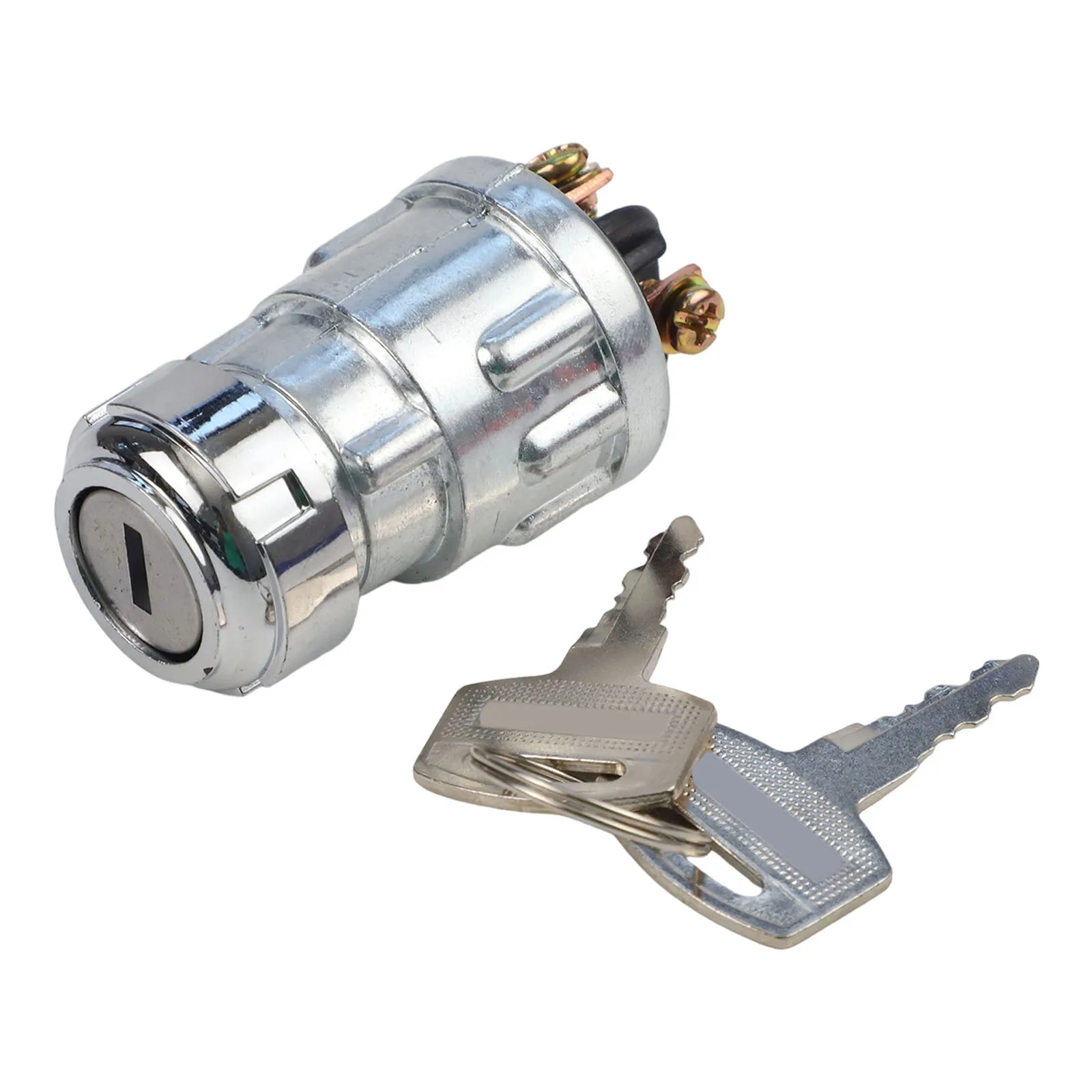thumbnail image 2 of UNIVERSAL IGNITION Key SWITCH 12-VOLT 2 KEYS 3POSITION ON OFF START CAR BOAT 2 of 12