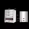Commercial Steamer Steamed Rice Roll Machine 5000W Large Power Electric Steam Furnace Stainless Steel Steamed Rice Roll Stove 3