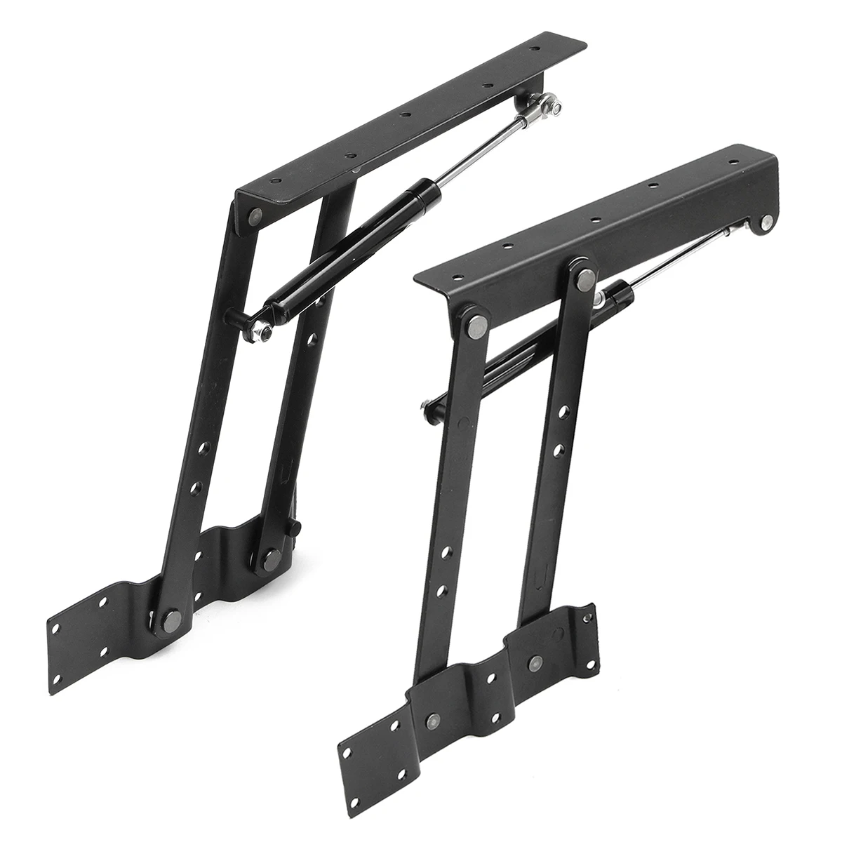 2Pcs DIY Lift UP Spring Hinge Hinges Lift Up Coffee Table Foldable