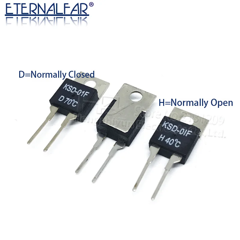 Thermal Switch Temperature Sensor Thermostat Fuse 0 5 10 15 20 25 30 35 40 45 50 55 60 65 70 75 80 85 90 95 100 C Degrees NC NO temperature switch thermal fuse