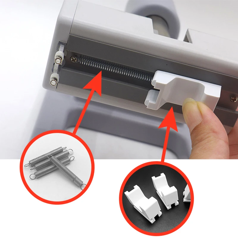 Parti E Molle In Plastica Bianca Per Timografo Tymc Mtg-4000A Mtg-9900