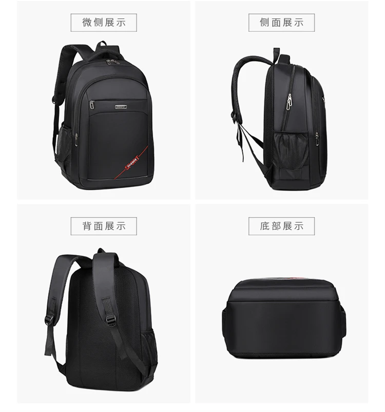 Durable Large Capacity Waterproof Backpack for Men and Women Multi-Functional Laptop Bag for School Travel Business and Daily