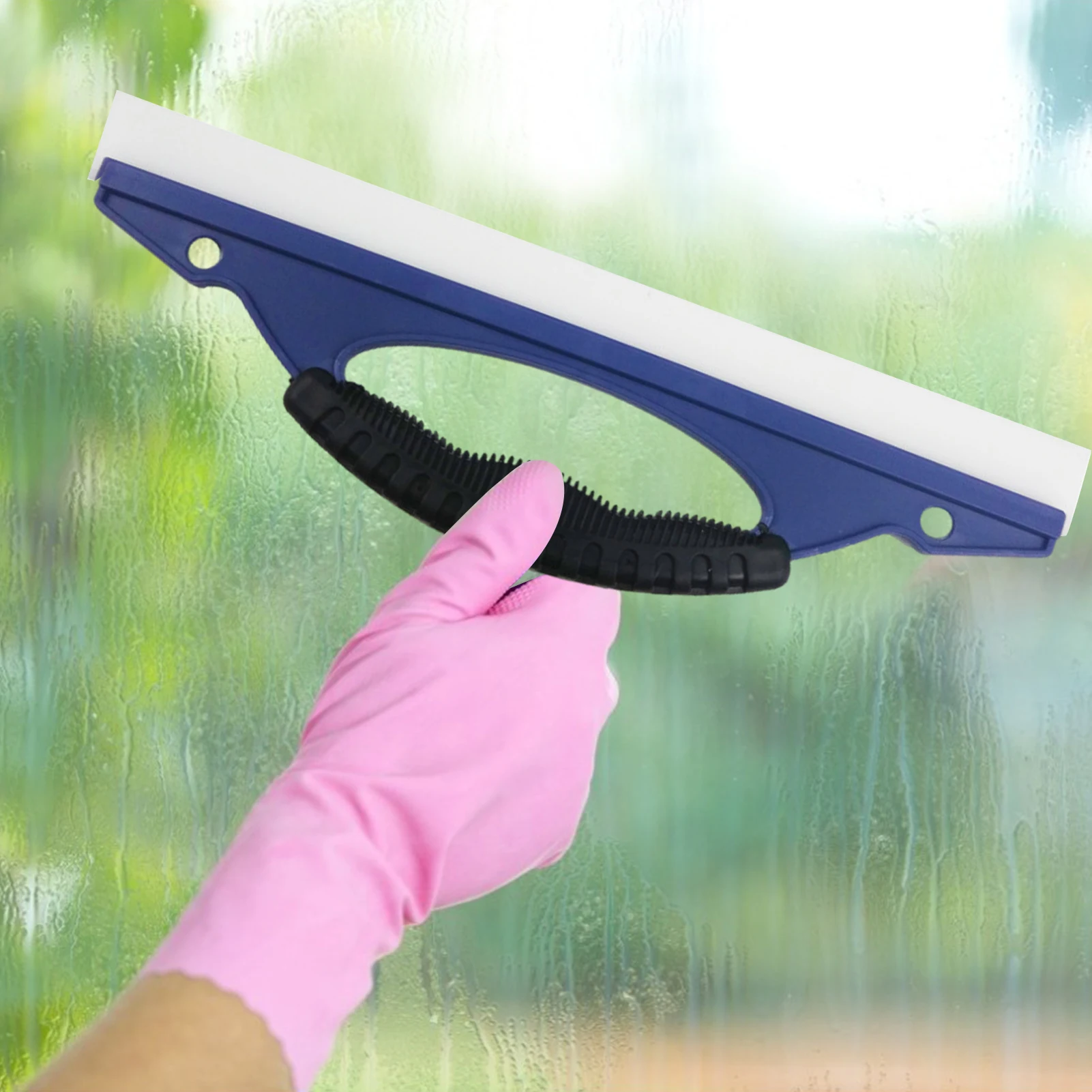 Car Window Cleaning Glass Scraper Scrubber Car Washing Tool Blade Clean Excellent Glass Shower Squeegee Soft Silicone Wiper