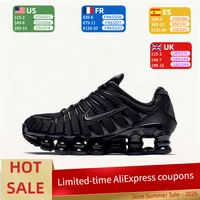 Nike Shox TL Durable Low-Top Casual Shock-Absorbing Comfortable City Commuter Running Shoes pour femmes AR3566-002 1