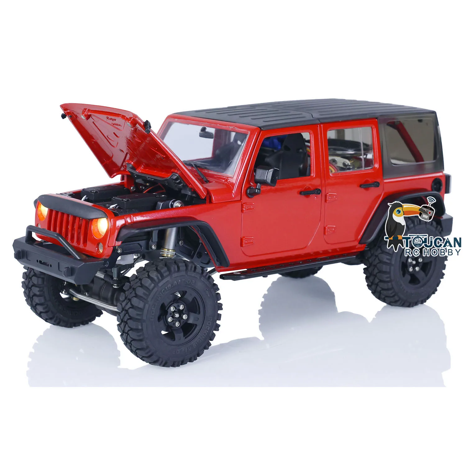 RTR CAPO 1/18 RC Crawler CUB2 Remote Control Car Off-road Vehicle 2-Speed Transmission DIY Painted Assembled Toy THZH1676 3