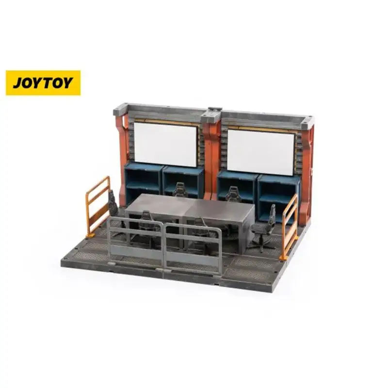 

[In Stok] Joytoy 1/18 Mecha Depot:meeting Area Action Figure Hobby Collection Anime Toy Free Shipping Assembled Map Model