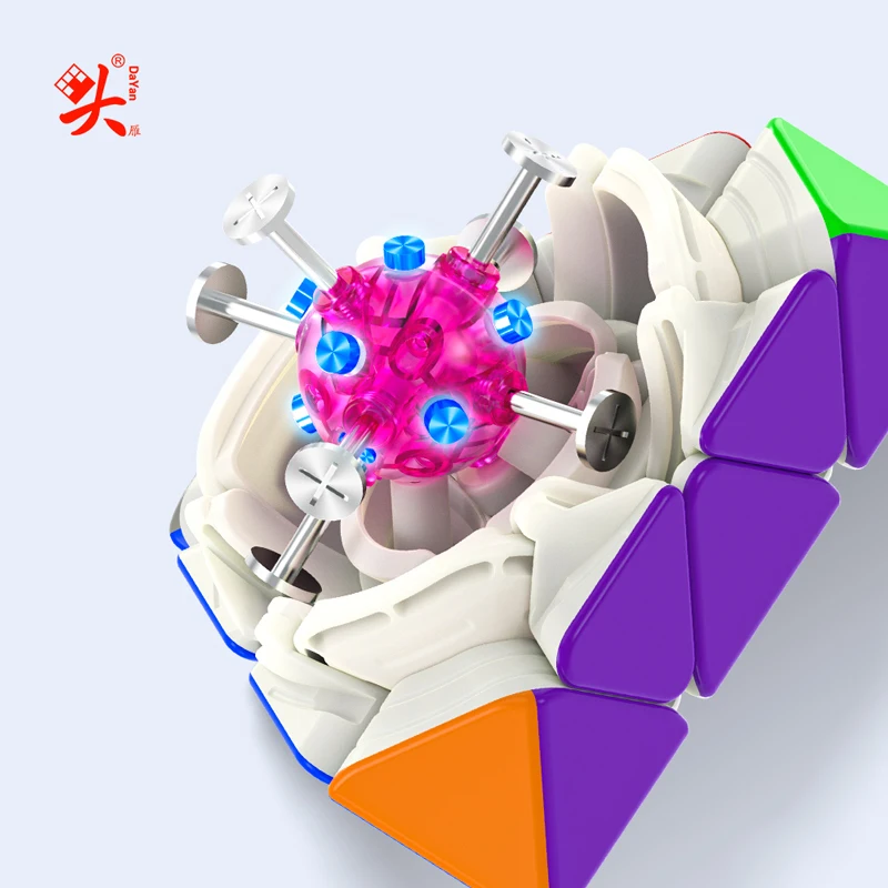 DaYan FTO Face Turning Octahedron Magnetic Magic Cube Professional Speed Puzzle Children Toys Game Speedcube Special Cubo Magico 5