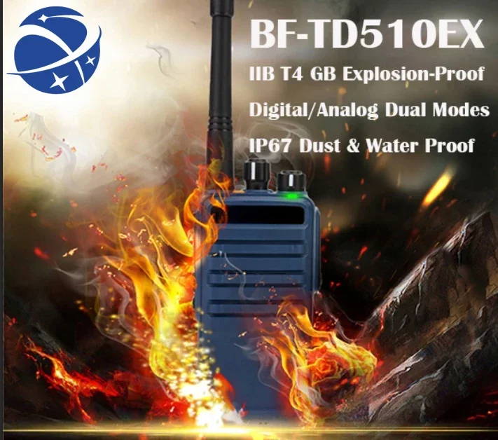 

New Arrival 5W two way Radio Uhf with Gps Function IP68 BelFone TD-510EX Explosion-proof