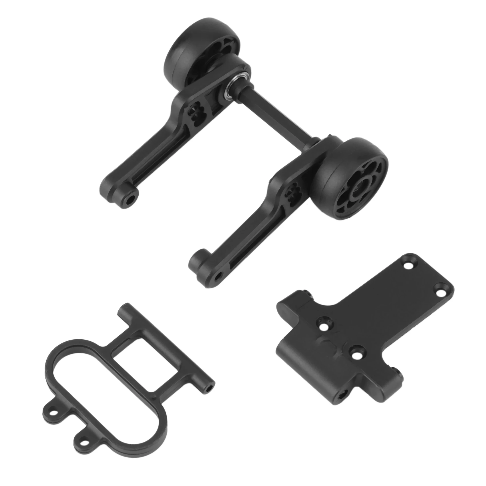 Barre de roue pour HBX 16889 16889A 16890A Xenon 1601 SG1601 SG1602 RC, fixée sur un essieu