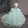Jancember Quinceanera Dress 2024 Princess Birthday Party Gown Gift Long Puffy Skirt Off Shoulde Formal Tassel vestidos 15 años 1195 3