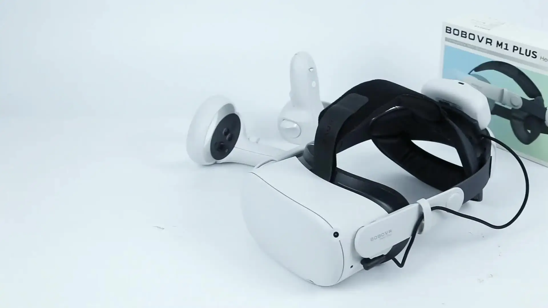 BOBOVR M1 Plus Battery Head Strap Compatible with Meta Quest