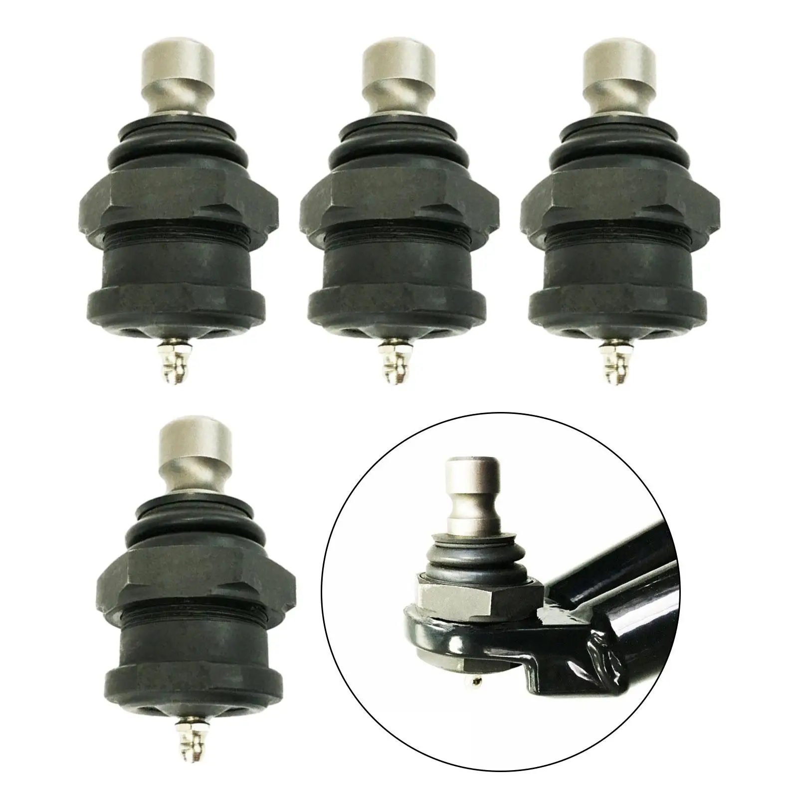 

4Pcs Krzrbj10 Death Grip Ball Joints Direct Replaces for Polaris RZR XP