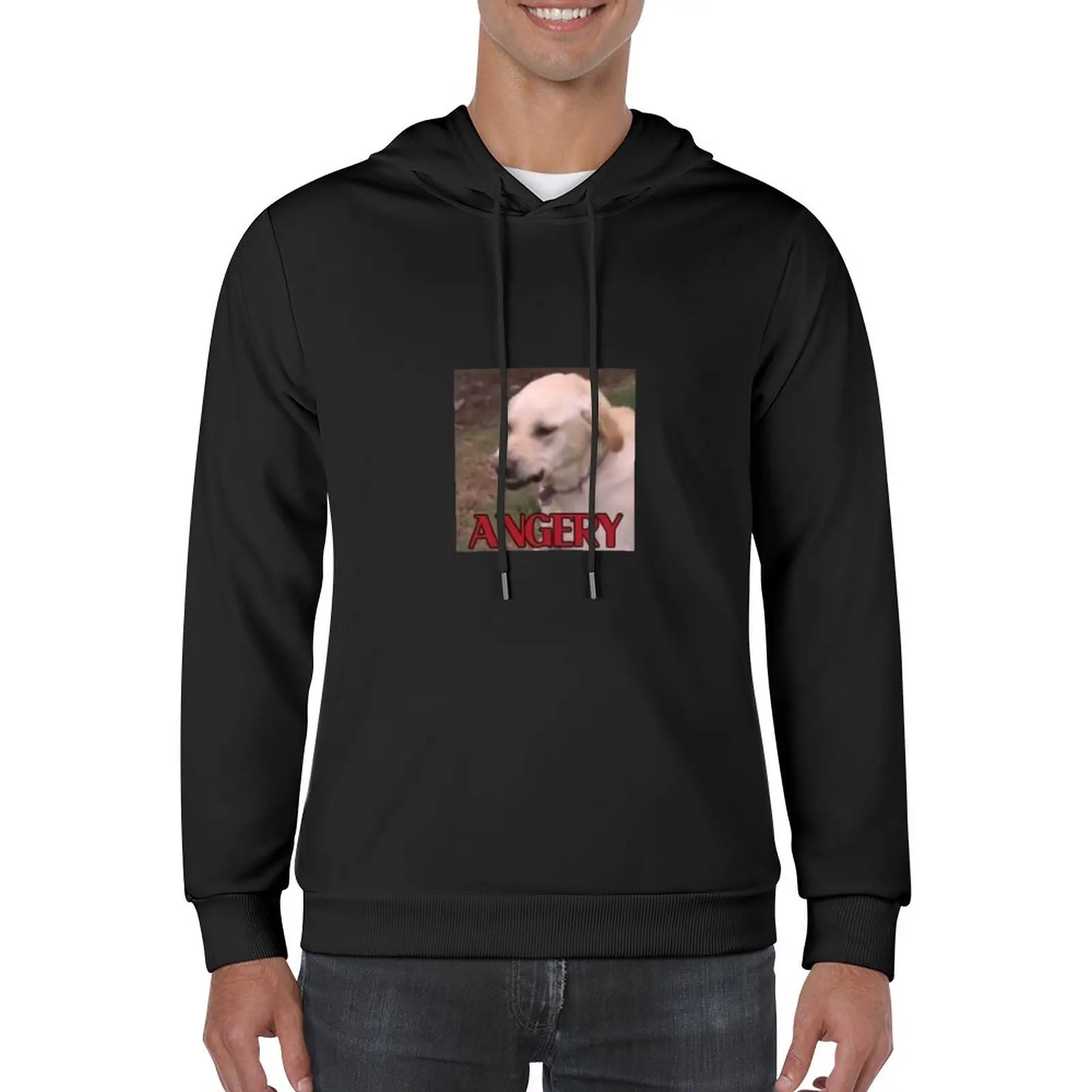 

New ANGERY DOGGO Pullover Hoodie mens clothing men clothing mens designer clothes mens clothes men's hoodie sweatshirt