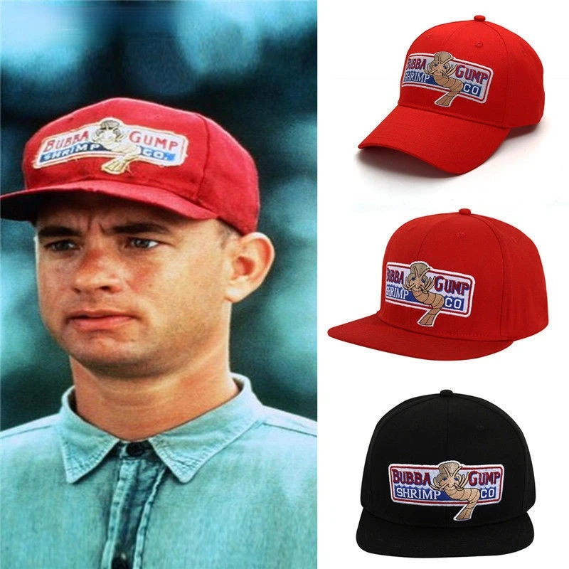 

1994 Bubba Gump Shrimp CO. Baseball Hat Forrest Gump Cap Costume Cosplay Embroidered Snapback Cap Men&Women Summer Cap