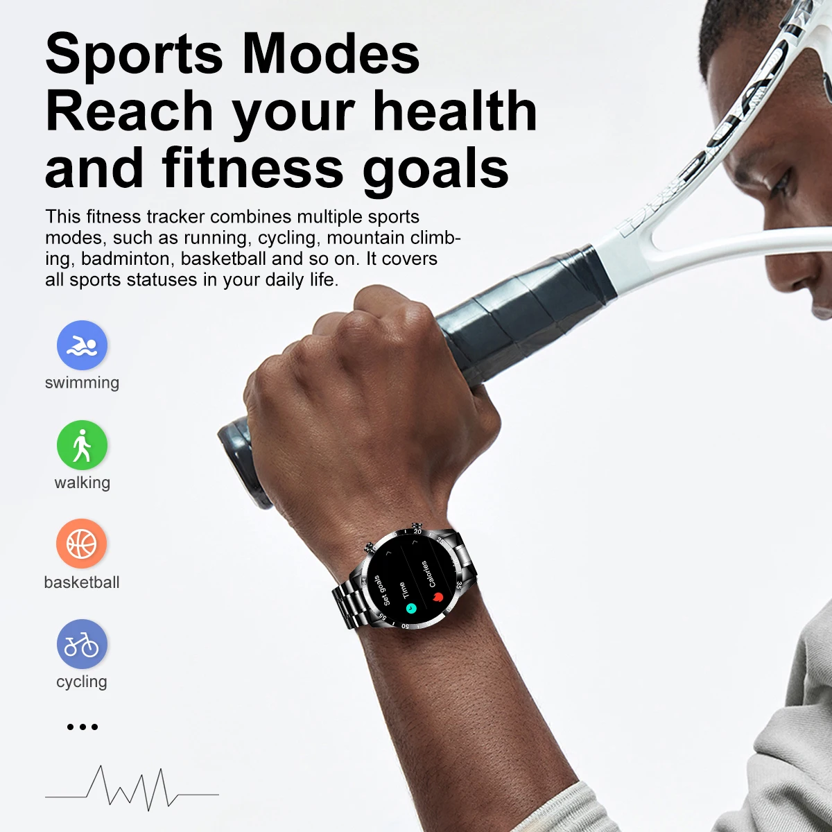 LIGE Smart Watch Men Fashion Full Touch Luxury Bluetooth Call Smart Watches Men Waterproof Sport Fitness Smartwatch For Men 2025 6