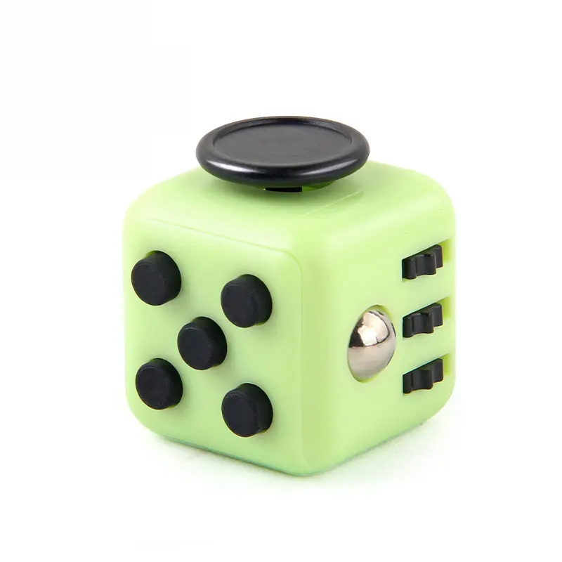 Fidget Cube Antistress Toy 8 Models 3.4cm 40g Hand Spinner Decompression Tool for Autism ADHD Anxiety Stress Relief Kids Adults
