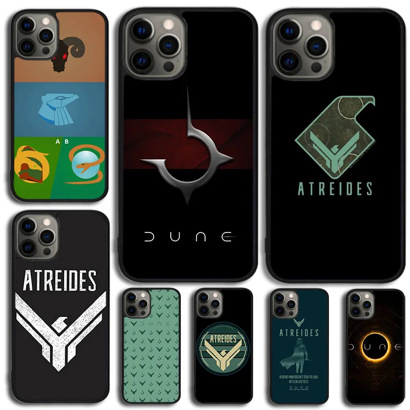 Custodia Per Telefono Dune House Atreides Per Iphone 15 14 13 12 Mini 11 Pro Max Se 2020 6S 7 8 Plus X Xs Max Xr Cover Shell Coque