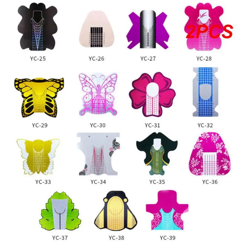 

Формы для наращивания ногтей Акриловые для французского маникюра