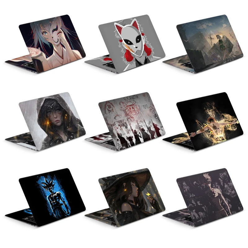 Etiqueta Impermeável da Pele do Portátil Pele do Pvc Decalque Faça Você Mesmo Decalque Macbook Lenovo hp Acer 13.3 14 15.6 17.3