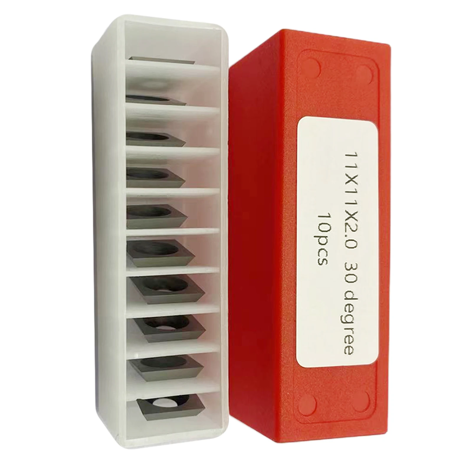 

Square Straight Carbide Inserts Replacement 4 Sharpened Edges Carbide Inserts Cutters Blade 10 Pieces Practical
